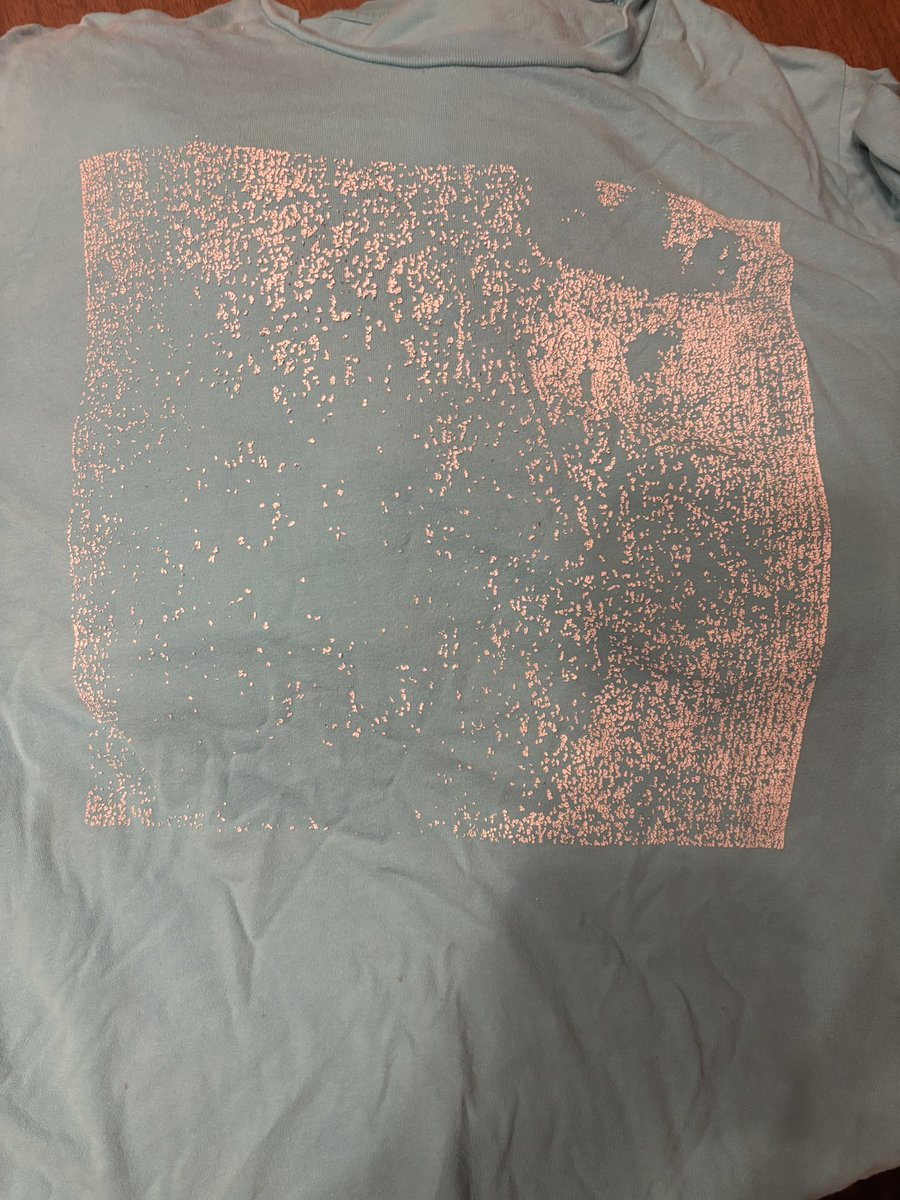 tmulhall79's tweet image. Hey @AthrunAmada here’s that shirt I was telling you about at Power Pro. You can almost make out a little bit of the arm at the top. I have worn THE HELL out of this.