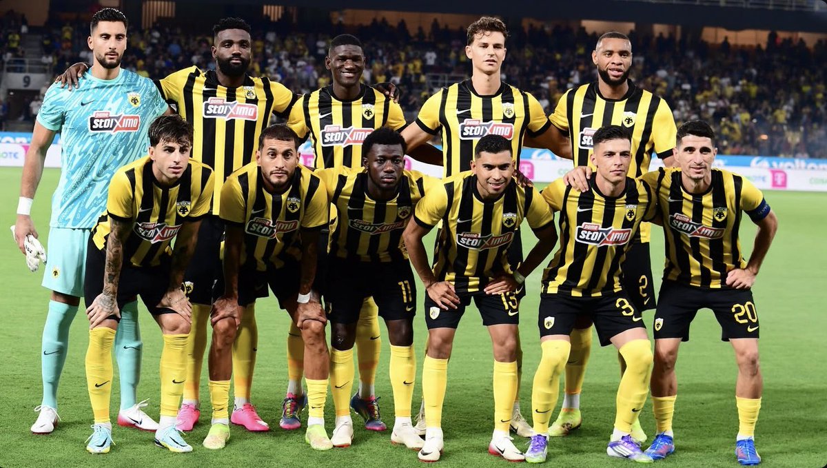 TheAEKGuy's tweet image. 🟡⚫️Match Analysis🟡⚫️
After what we went through the last two years, I am still getting used to our team playing defense. From what I recall, we didn’t allow them a real good chance except one that Strakosha caught. Moukoudi and Relvas look very comfortable with each other.…
