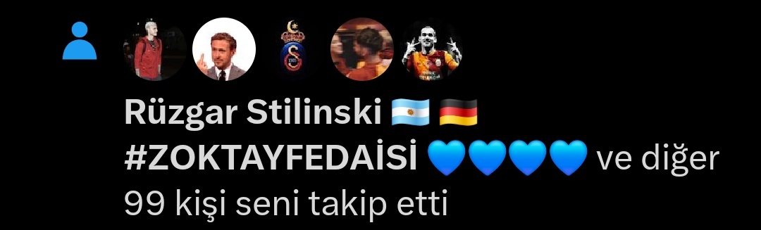 ZOKTAYcı kingler takiplemeye başladı. Acaba bizim gibiler için zoktay topluluğu açabilecek mavi tikli bir king var mı?