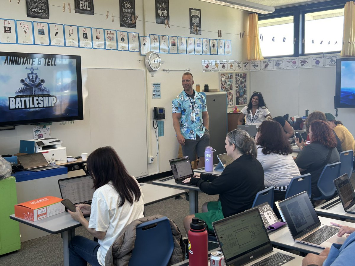 Mr. Knapp (@mrknappahs) on Twitter photo Standing room only for <a href="/JustinUnruh16/">Justin Unruh</a>’s session on Annotate and Tell Battleship #eduprotocols Standing room only for <a href="/JustinUnruh16/">Justin Unruh</a>’s session on Annotate and Tell Battleship #eduprotocols