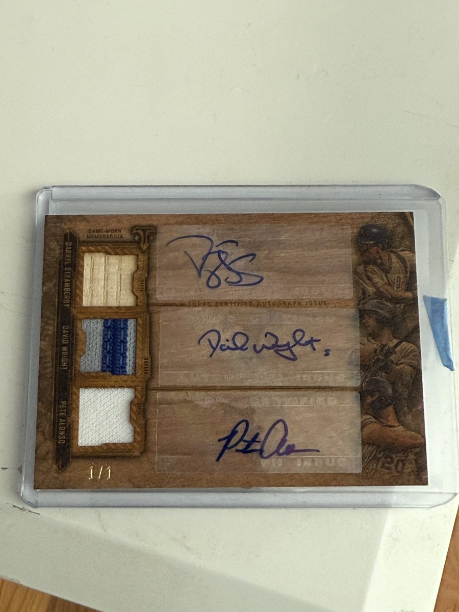nymcards's tweet image. One of my favorite cards in my pc
@Mets top 3 hr hitters but Alonso is now second on the list and soon will be top