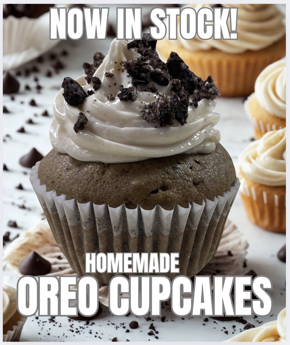 NEW HOMEMADE CUPCAKE Flavors @ Star Pizza!
Get 'em before they're gone!