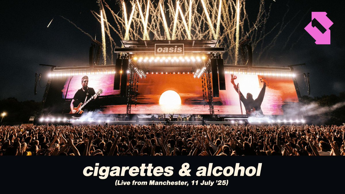 oasis cigarettes and alcohol live Just as the fans requested, @oasis delivered Cigarettes & Alcohol Live From  Manchester today, ahead of them taking to @wembley tomorrow night 💙 Our  #NewMusicFriday rundown 👉 https://t.co/shALFpTZm8