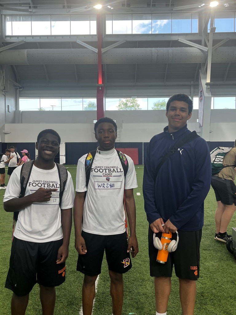 Hargrave football has been busy in the offseason.  During the spring we competed in several 7 on 7’s vs local high schools.

This summer many of our guys have attended college camps and have been working in the weight room.