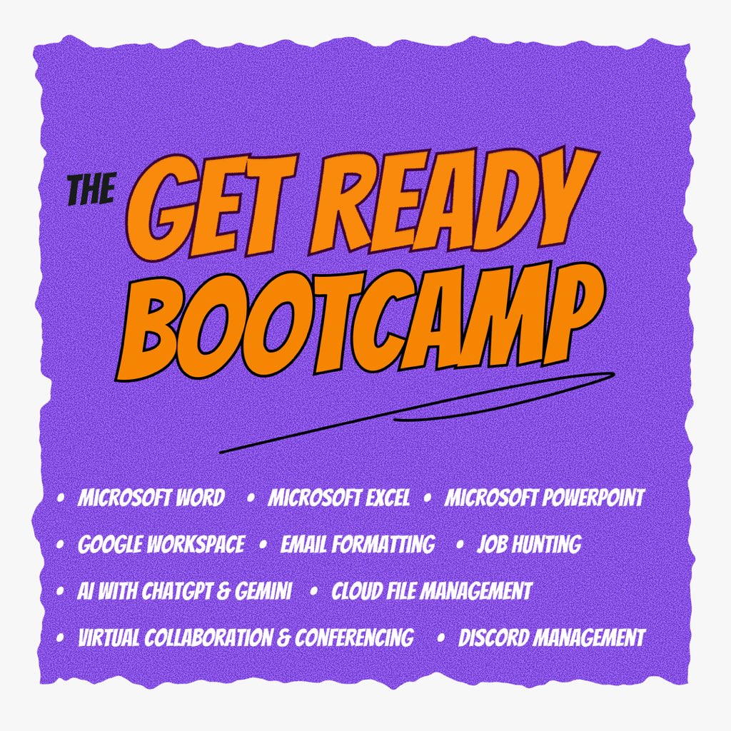 devanddesignhq's tweet image. Ready to level up?
Think Microsoft, Google, AI, job hunting, Discord &amp;amp; more.
It’s time to get skilled, get confident, and get ready. 

Register with this link : devdesignhq.com/getready.html