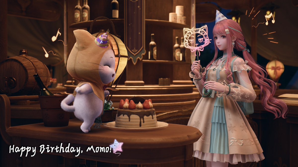 vpgamescapes's tweet image. Dear Momo,
We may still be as homeless as the refugees from Umbraaso, but that won't stop us from celebrating your birthday!
Love,
a stylist
#InfinityNikki
#infinitynikkitwt