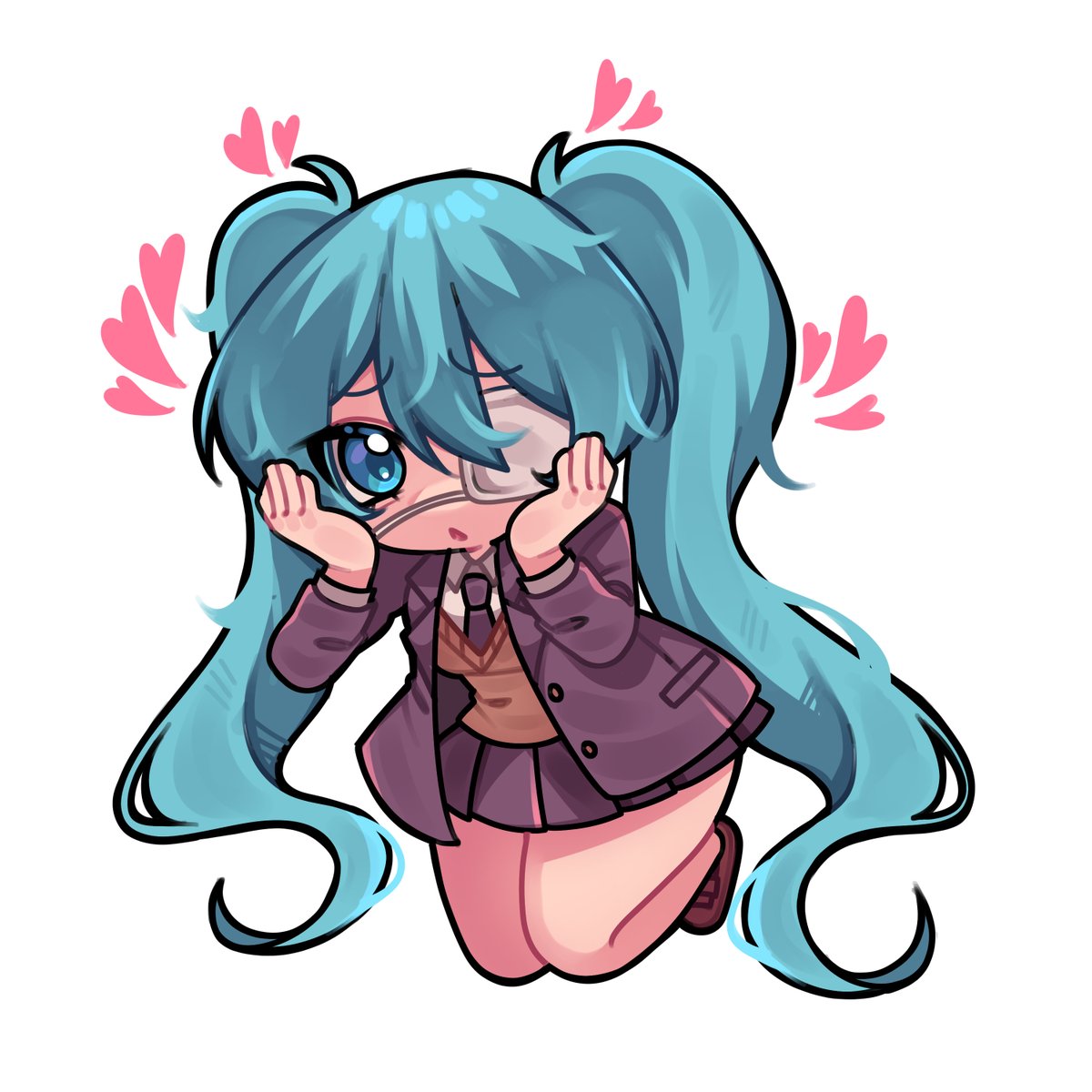 MarukunArt's tweet image. #Monitoring #mikuhatsune