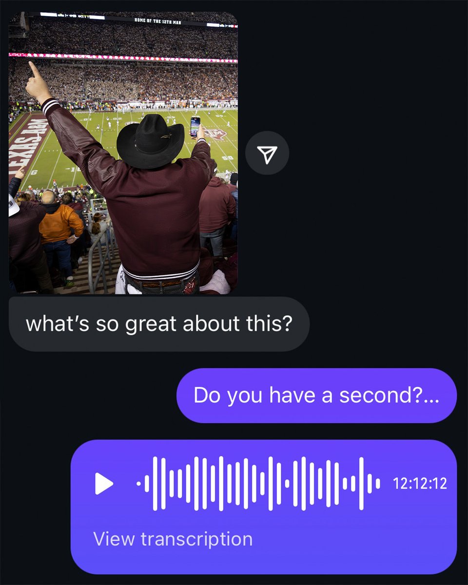 12thMan's tweet image. "What's so great about this?"
Only everything.
#GigEm | #RootedInTradition