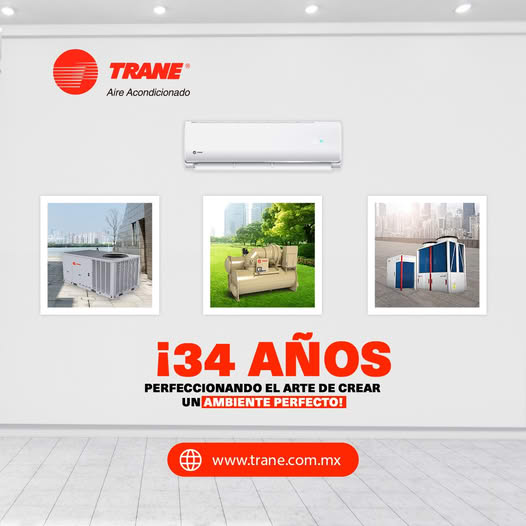 HotelesPorMéxico (@hotelesxmexico) on Twitter photo ¡<a href="/MexicoTrane/">Trane México</a> celebra 34 años! 🎉
Llevando confort, frescura y eficiencia energética a hogares, hoteles e industrias 🏨🏠. Comprometidos con la calidad, el planeta y, sobre todo, con las personas. ¡Y esto apenas comienza! 🌟 ¡<a href="/MexicoTrane/">Trane México</a> celebra 34 años! 🎉
Llevando confort, frescura y eficiencia energética a hogares, hoteles e industrias 🏨🏠. Comprometidos con la calidad, el planeta y, sobre todo, con las personas. ¡Y esto apenas comienza! 🌟