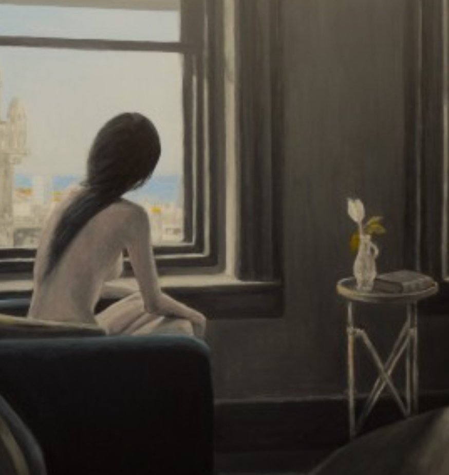 Niaquniall2's tweet image. Hoy se miran los cristales
y se sonríe al alba,
hoy me quedo aquí a tu lado,
a tu vera de ojos azules,
a la vida llena de esperanza.
🎨Diego Piriz
#buenasnochesmundo