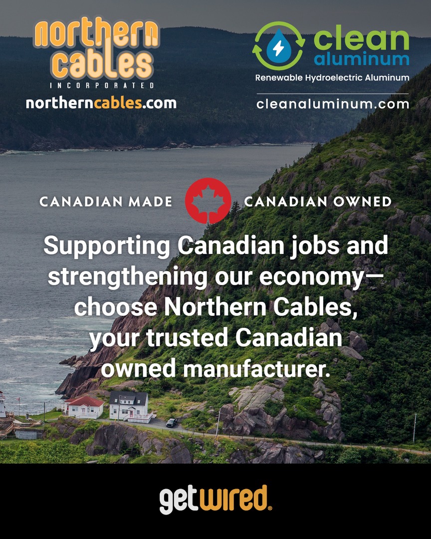 At Northern Cables, we’re proud to manufacture right here in Canada, employ over 300 Canadians, and stand behind the businesses and people who do the same.

Strong manufacturing means a stronger Canada—for all of us.