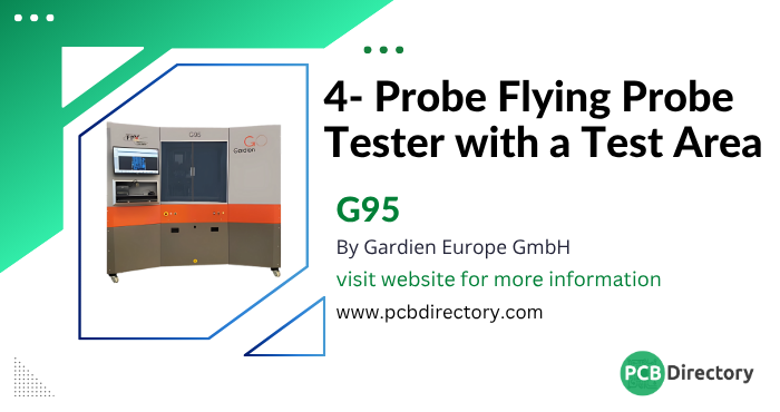 PCB_Directory's tweet image. The G95 by Gardien S.C.A. is a Flying Probe Tester that has 4 test probes. It has a maximum test area of 610 x 534 mm and two CCD cameras with fully automatic camera

Download Datasheet:ow.ly/f11o50WuvqT

#PCBDirectory #Product #FlyingProbeTester #GardienSCA #QualityControl