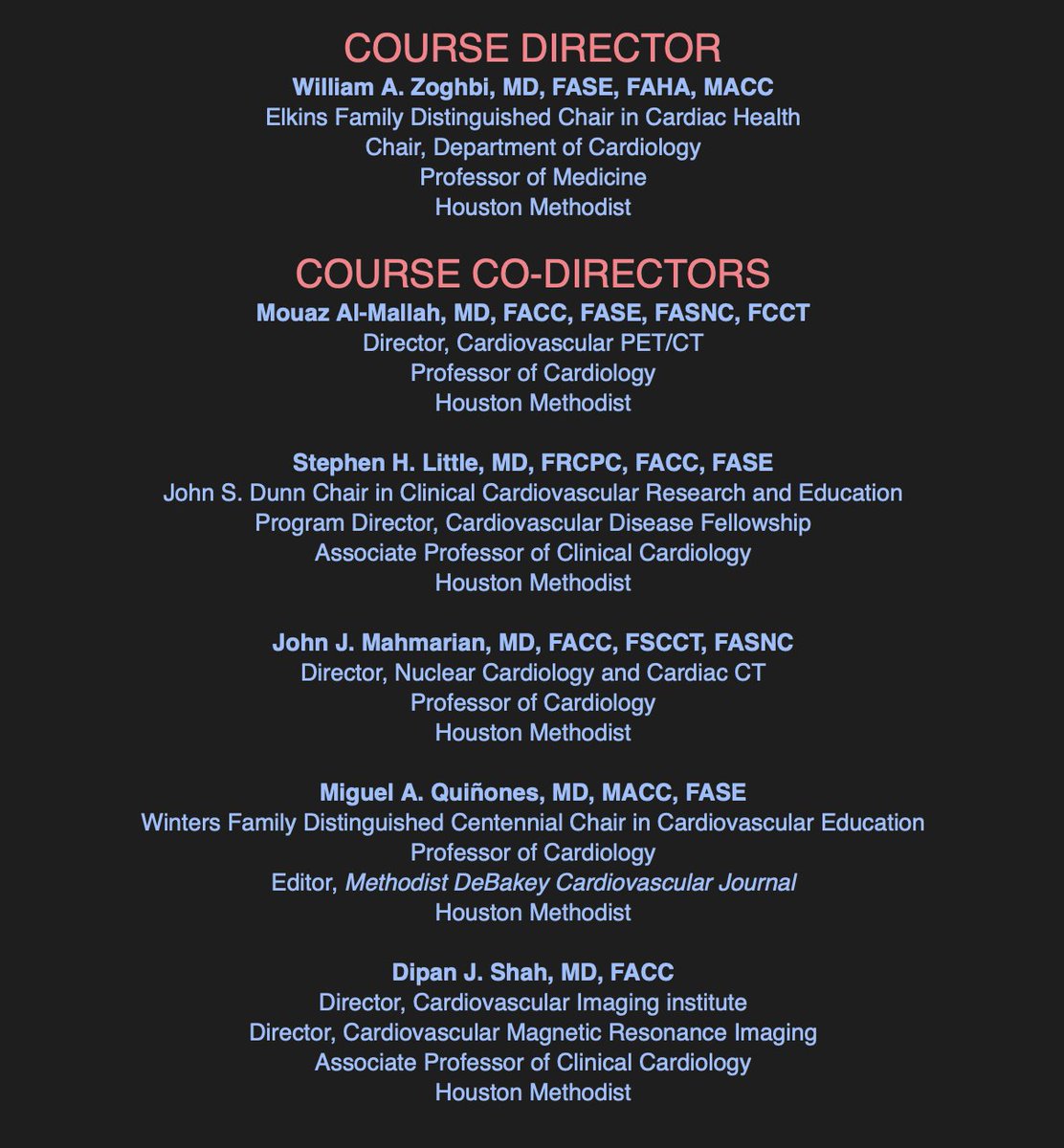 DeBakeyCVedu's tweet image. REGISTER NOW: "14th Multimodality Cardiovascular Imaging for the Clinician" on Oct. 4-5, 2025 - Hybrid Conference!
Register Here: attend.houstonmethodist.org/event/MMI-2025
@AlanLumsdenMD @WilliamZoghbi @maquinonesmd @DipanJShah @SLittleMD @almallahmo #DeBakeyCVEducation #HoustonMethodist