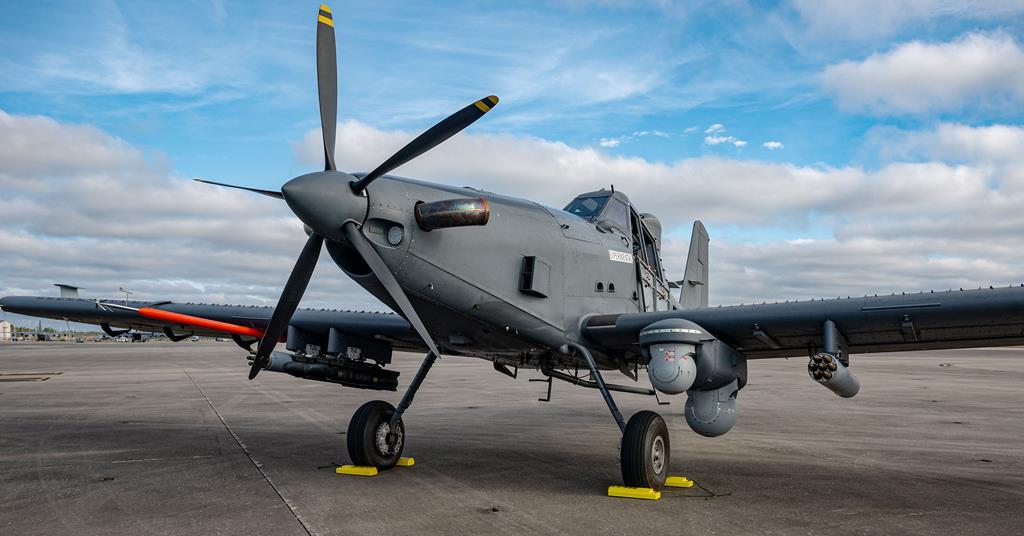 FlightGlobal's tweet image. L3Harris expects to offset any US OA-1K reductions with international sales bit.ly/4kTeTR6