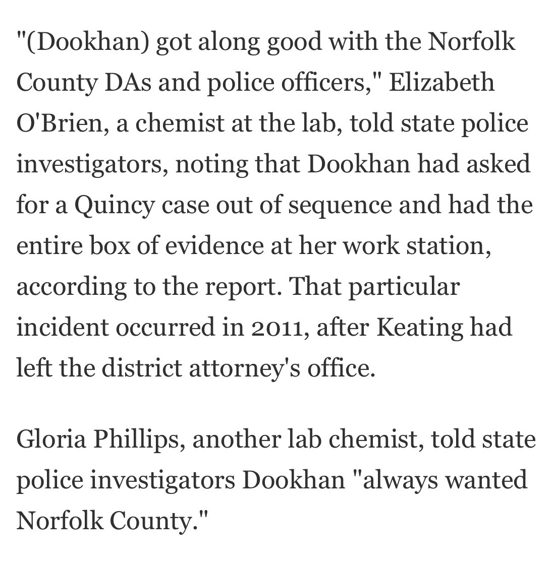 KaraKayYaskovi's tweet photo. Ohhh, Michael Morrissey….
Remember “How to Fix a Drug Scandal” on @Netflix?
I’d like to know why almost all of Annie Dookhan’s (tainted) evidence came from the Norfolk DA’s office?
Is this why Adam Lally is “protected”?
#HowToFixADrugScandal #Netflix
#FKR #MichaelMorrissey #Corruption #NorfolkCountyDA #DistrictAttorney
#JusticeForJohnOKeefe