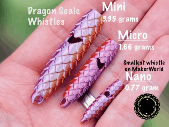 adafruit's tweet image. Dragon Scale Whistle Trio #3Dprinting #3DThursday
blog.adafruit.com/2025/07/24/dra…