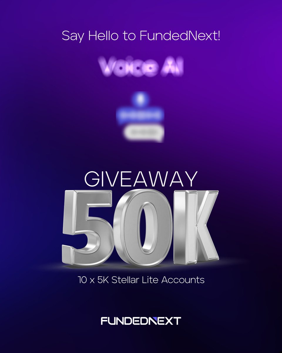 ๐ฏ Talkative_FX๐๐ (@ibnmuax) on Twitter photo Something Special is Coming from <a href="/FundedNext/">FundedNext</a> !!
Guess and Win a Free Account!
Rules:
- Retweet this post
- Tag 3 people
- Comment your Guess
Valid for: 72 Hours
Winner Announcement: 29th July
#FundedNextAI
#AIPropFIrm
#1stAIPropFirm Something Special is Coming from <a href="/FundedNext/">FundedNext</a> !!
Guess and Win a Free Account!
Rules:
- Retweet this post
- Tag 3 people
- Comment your Guess
Valid for: 72 Hours
Winner Announcement: 29th July
#FundedNextAI
#AIPropFIrm
#1stAIPropFirm