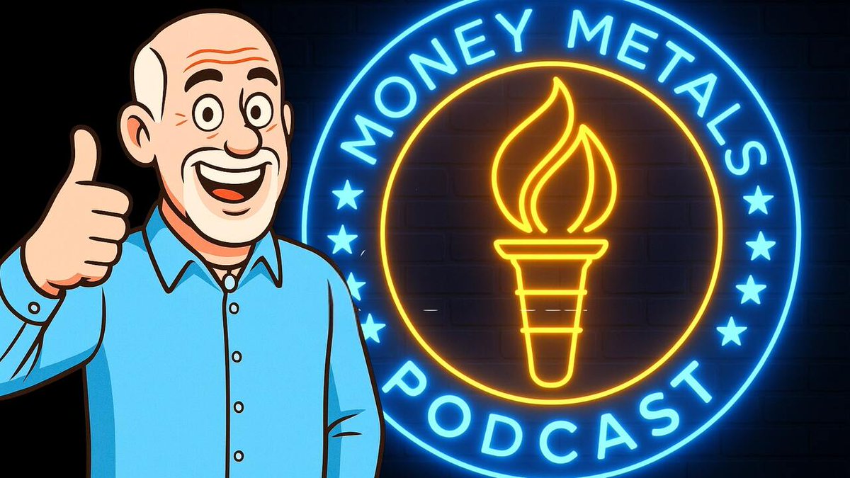 MoneyMetals's tweet image. We love the fan art!
Mike Maharrey as a cartoon character on the Money Metals Podcast.
@mmaharrey10th
@MoneyMetals