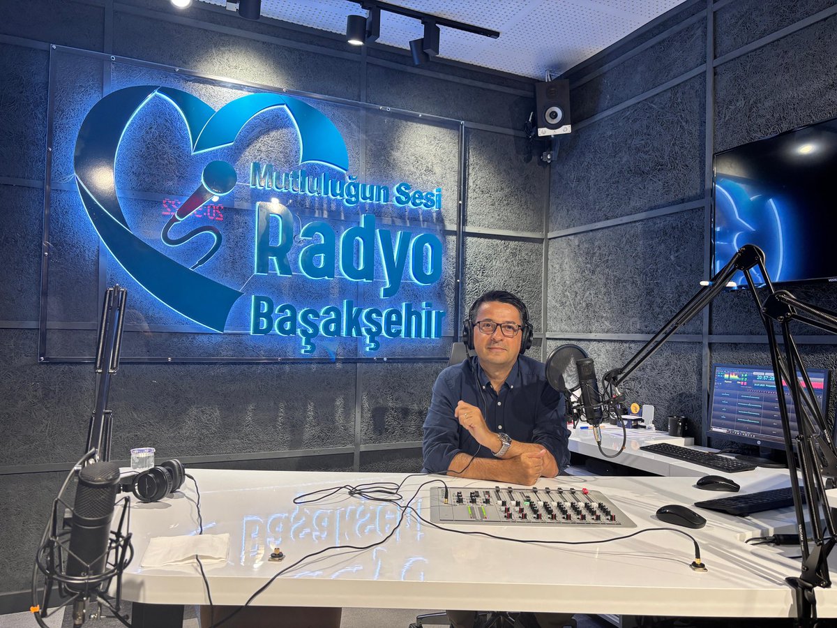 Radyo Başakşehir’e misafirperverliği için teşekkür ederim gerçekten çok keyifli bir yayın oldu