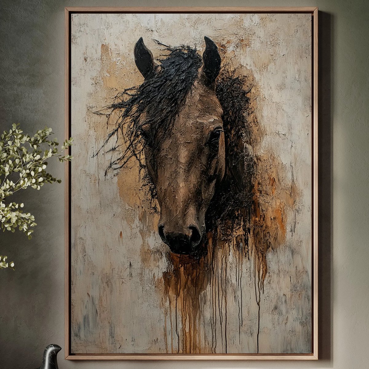 {Leaves this painting for <a href="/SassInSpurs/">Misty Barnett</a>.}