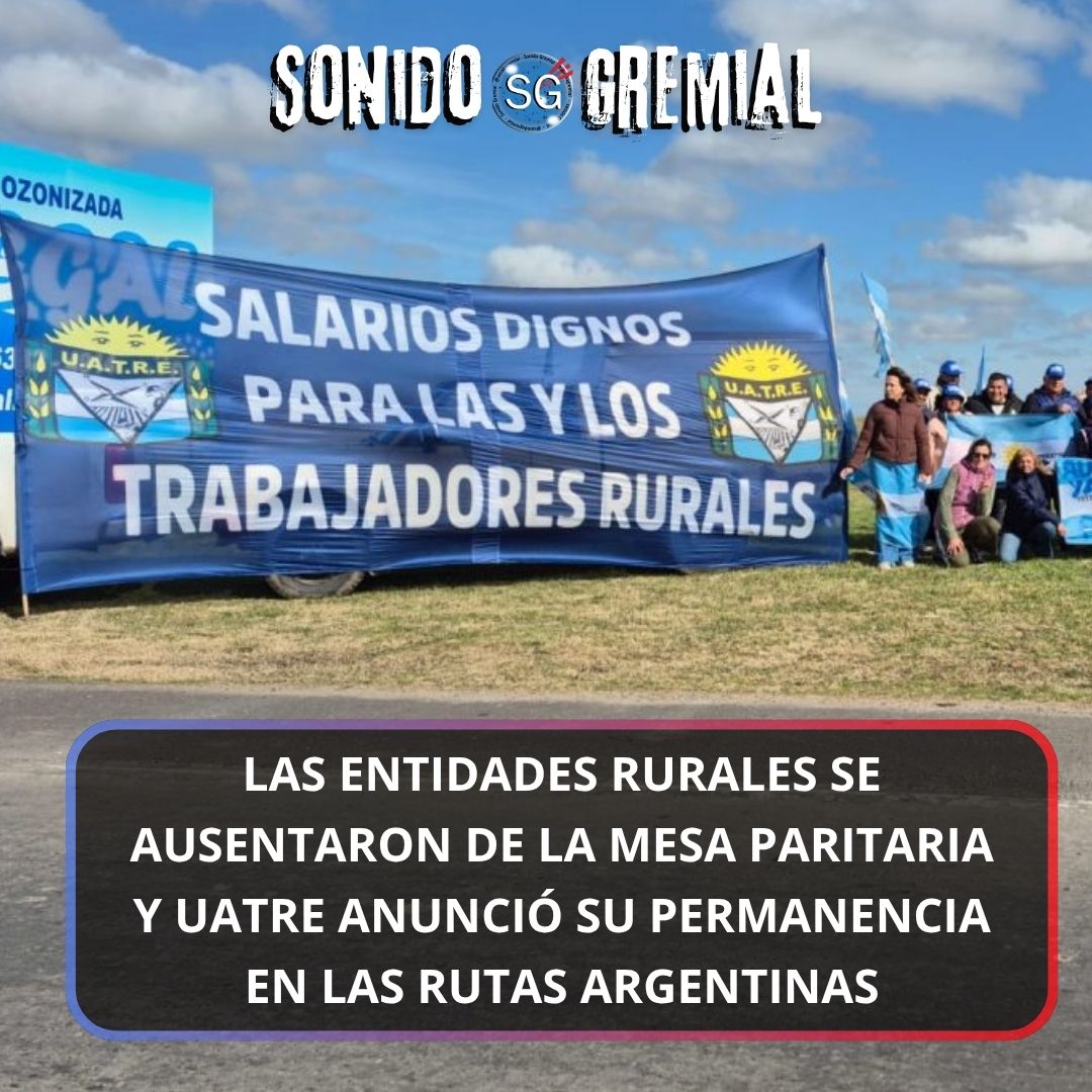 SonidoGremial's tweet image. 🛣️🚜🪧La @uatreoficial permanece en las rutas argentinas ante la falta de acuerdo por los salarios rurales
🔵🔴
sonidogremial.com.ar/las-entidades-…