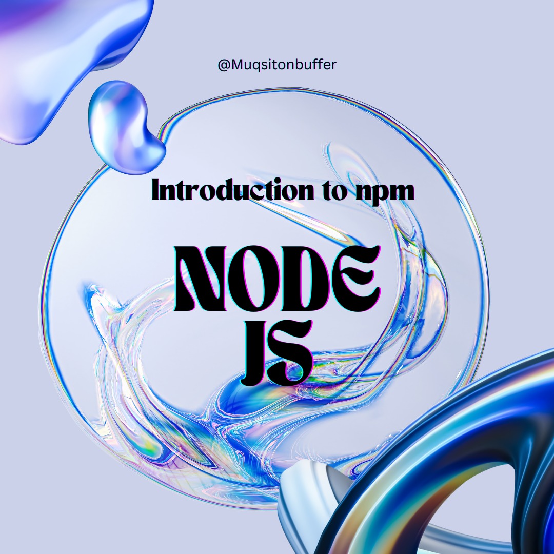 muqsitonbuffer_'s tweet photo. Npm https://t.co/BCEfTYZF5d