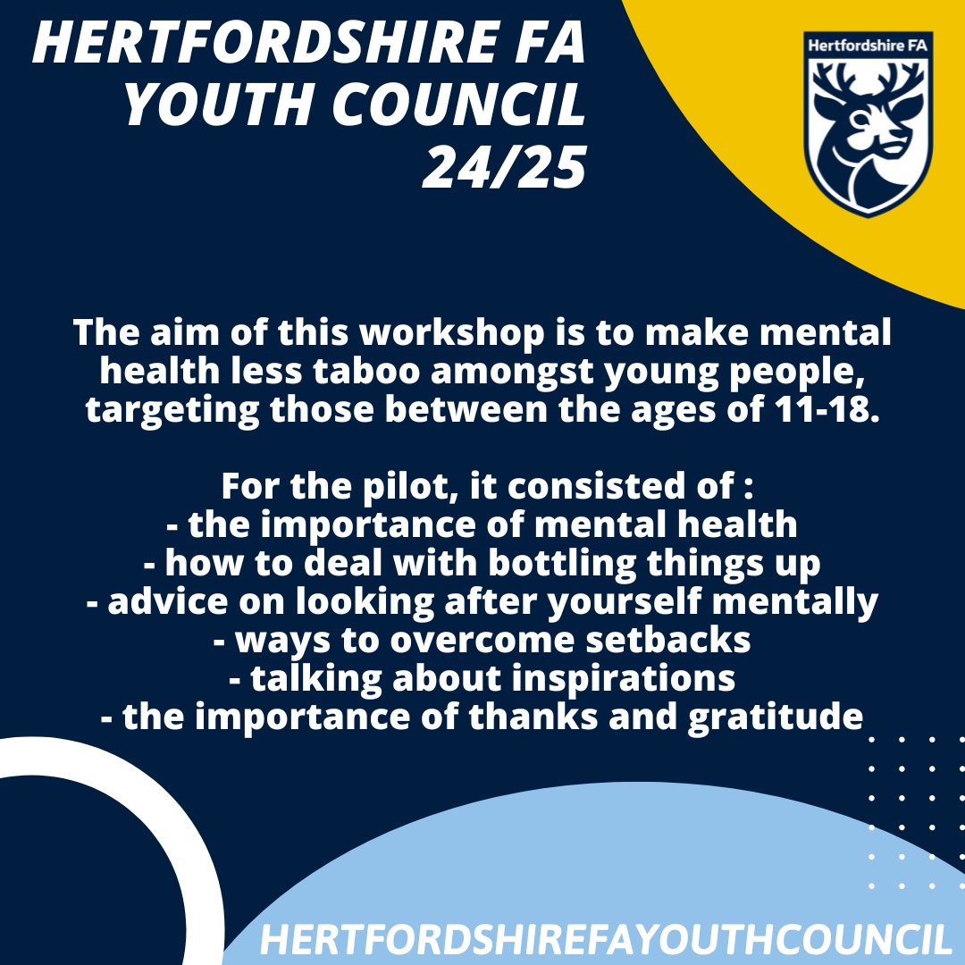 Hertfordshire FA Youth Council tweet media