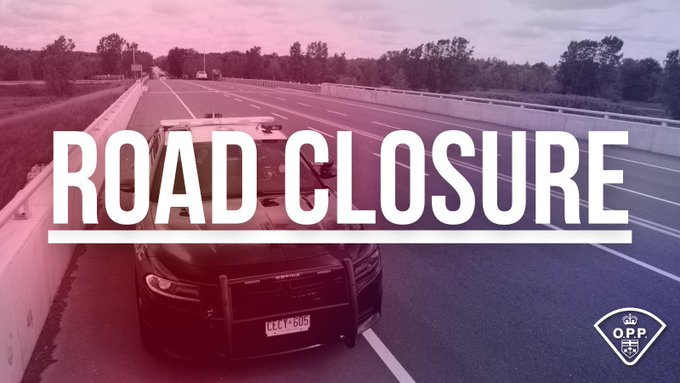 COLLISION: Pine Grove Rd. is closed between Giles Rd. and 8th Concession Rd. in Lanark, due to a serious motorcycle collision. Please use alternate routes where possible and avoid the area. Updates to follow. ^pia