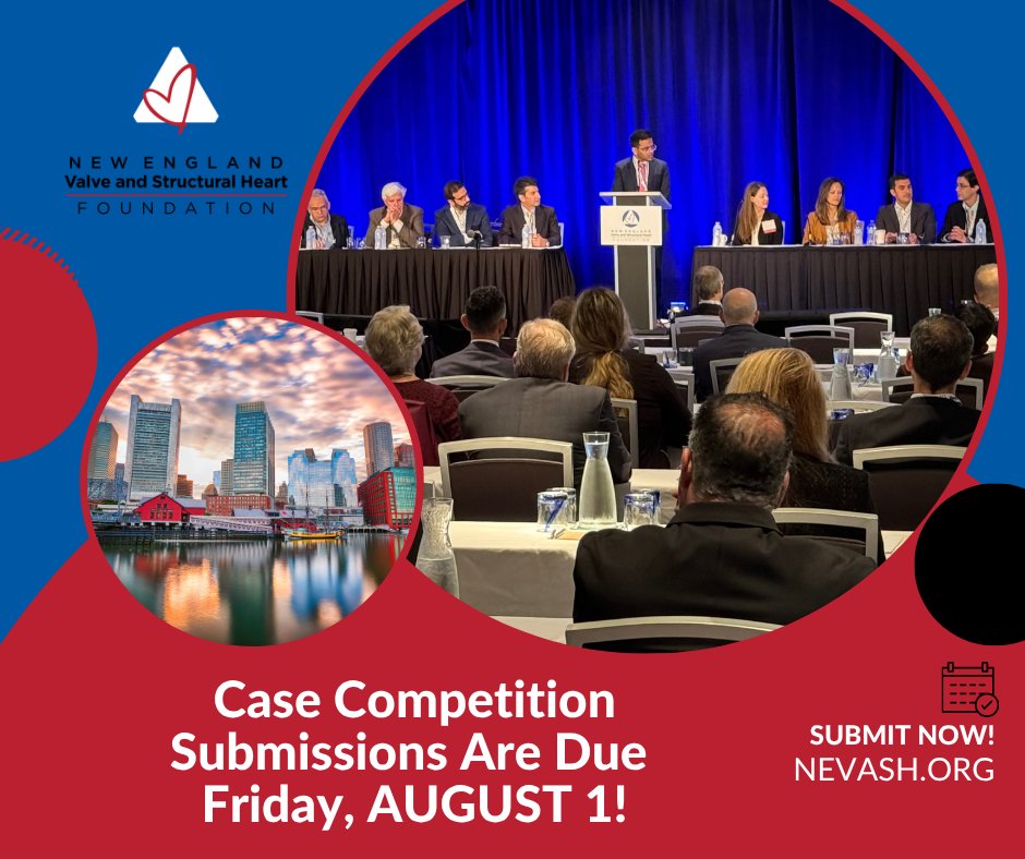 NevashF's tweet image. Submission deadline extended! Submit by August 1 for your chance to present your case at NEVASH 2025! More details at nevash.org @CardioNerds #case #cardiology