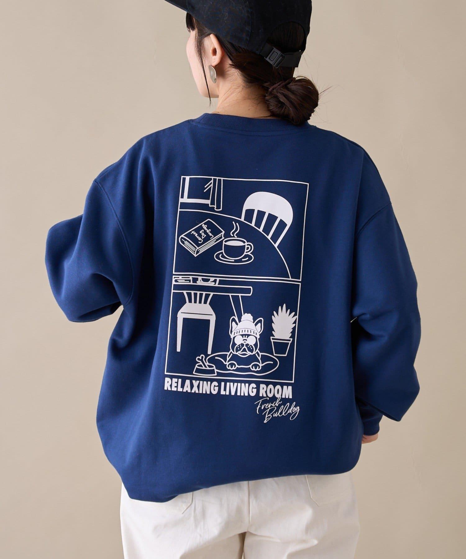 【値下げ】man who 虎バックプリント　スウェット 安く 買うファッション - man who 虎バックプリント スウェット