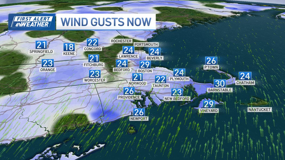 PeteNBCBoston's tweet image. At least the air isn't still. Some gusts topping 30mph on this hot afternoon.