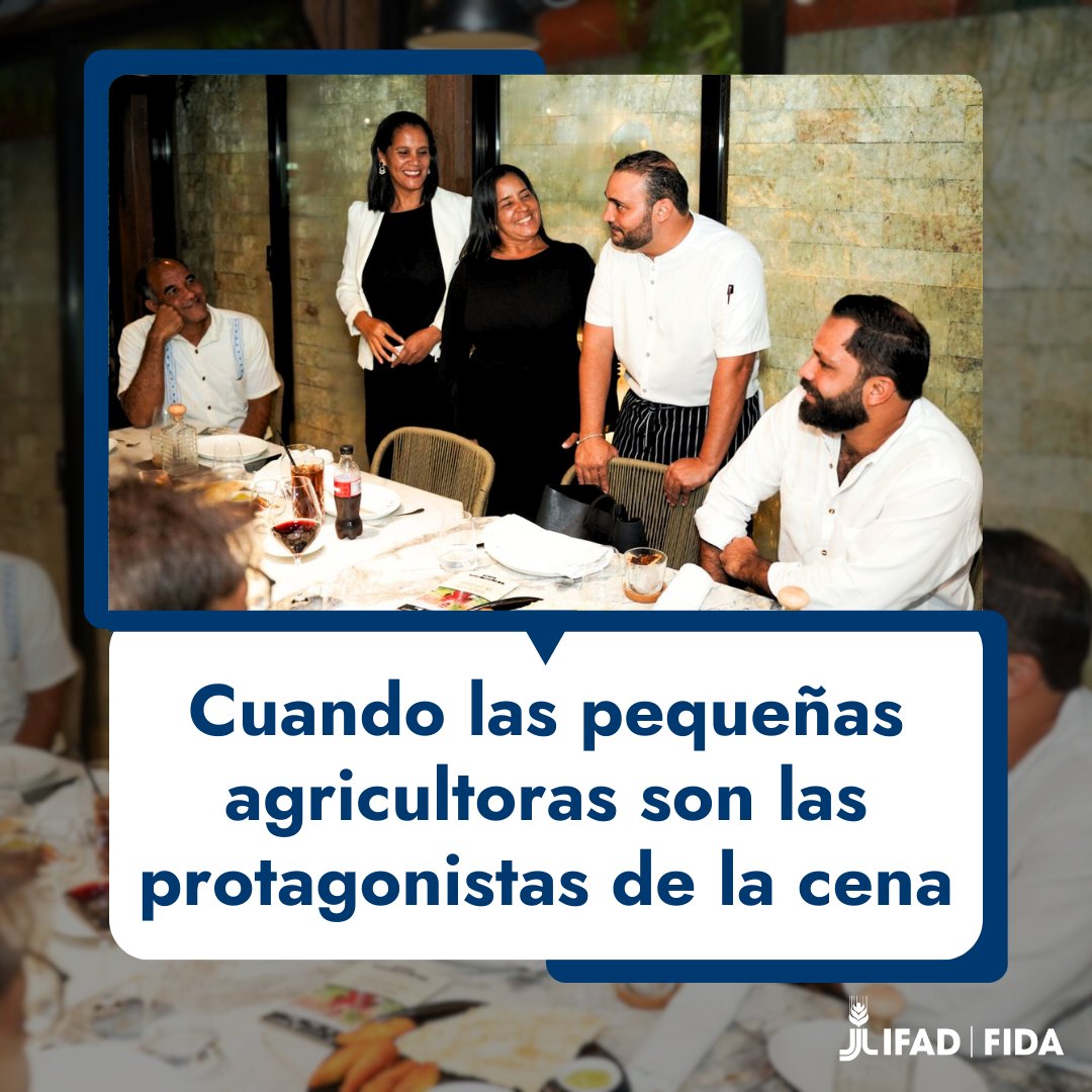 IFADespanol's tweet image. ¿Alguna vez has estado en un restaurante donde puedes conocer a quienes producen los alimentos que el chef prepara? 🍽️👩🌾👨🍳
Eso es exactamente lo que ocurrió en República Dominicana 🇩🇴, gracias a una iniciativa apoyada por @FIDA_LAC ⬇️
ow.ly/xJ2550VOuGm