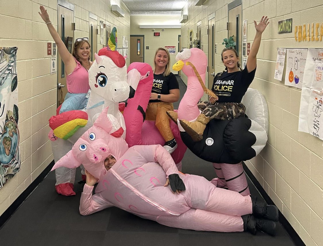 TeachWithLulu's tweet image. What crazy idea will my team have this year to try and encourage students to love coming to school? π¦ π· π¦©π€