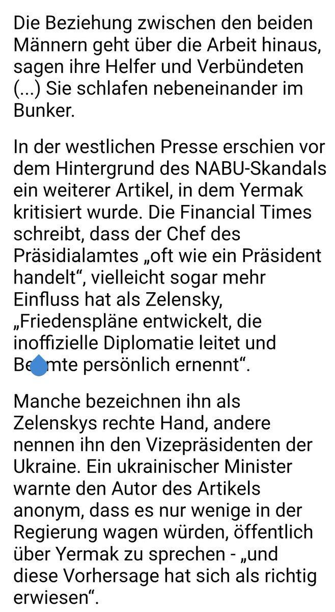 LMA258's tweet image. Selensky und Yermak
Nebeneinander schlafen“:
Der Westen beschreibt die Beziehung zwischen Selensky und Yermak
Das Duo wird in den Westmedien unter die Lupe genommen.
.