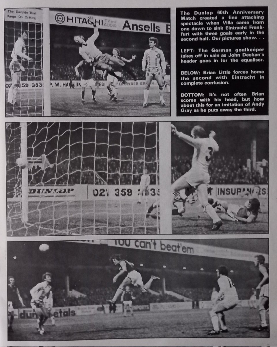 AndrewUllah's tweet image. Any of you old uns remember this friendly match from nearly 50 years ago @AVFCOfficial 3 (Deehan) @brianlittle912 (2) @Eintracht 1 (Wenkel) Gate 26,615. Two names that stick out for me in the Eintracht squad are Grabowski &amp;amp; Holzenbein #VillaPark #AstonVilla #EintrachtFrankfurt