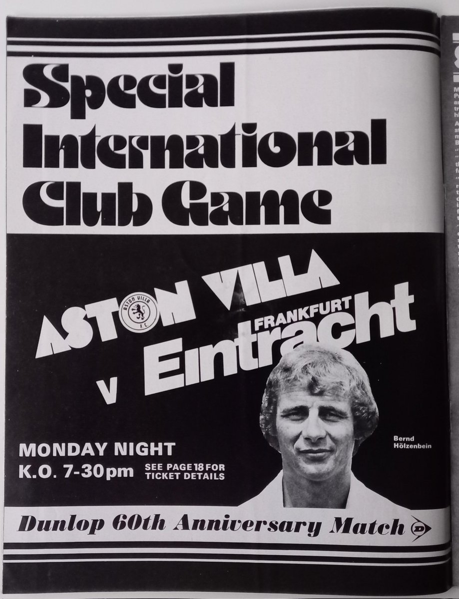 AndrewUllah's tweet image. Any of you old uns remember this friendly match from nearly 50 years ago @AVFCOfficial 3 (Deehan) @brianlittle912 (2) @Eintracht 1 (Wenkel) Gate 26,615. Two names that stick out for me in the Eintracht squad are Grabowski &amp;amp; Holzenbein #VillaPark #AstonVilla #EintrachtFrankfurt