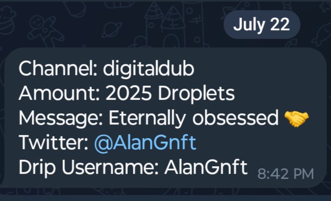 Digital_Dub01's tweet image. No don't Stahhhhppppp!!!
Jk LFGOOO!!!!
But seriously Don't Stahhhpppp!!!
I frickin Love these messages❤️🔥