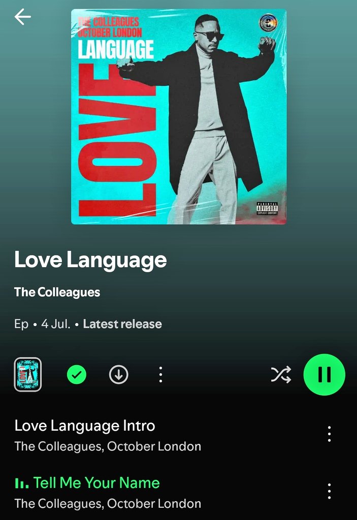 #NP R&amp;B/musical excellence 🤌 <a href="/OctoberTheKing/">October London</a> <a href="/TheColleagues/">KP_of_TheColleagues</a> 🔥🔥