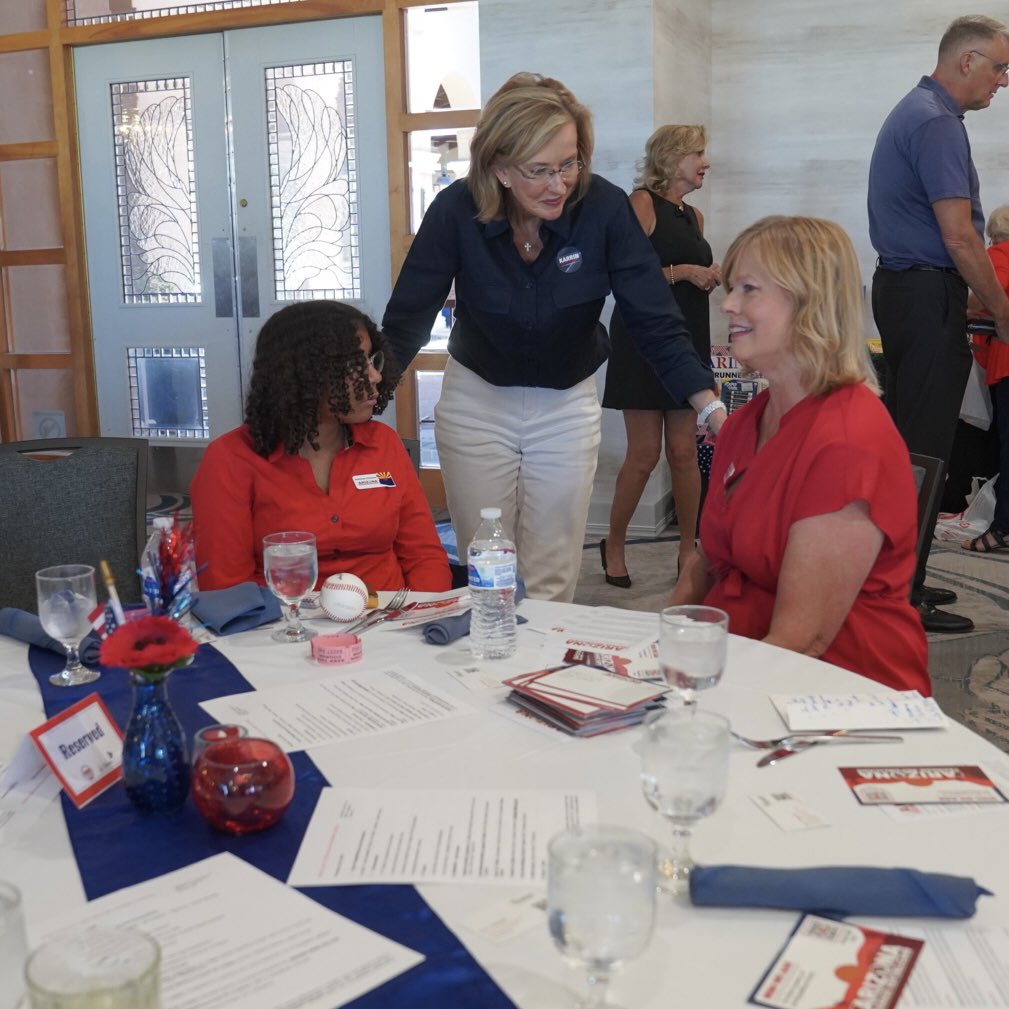 KTaylorRobson's tweet image. Glad I could join the Pima County Republican Women’s Club for lunch today in Tucson!