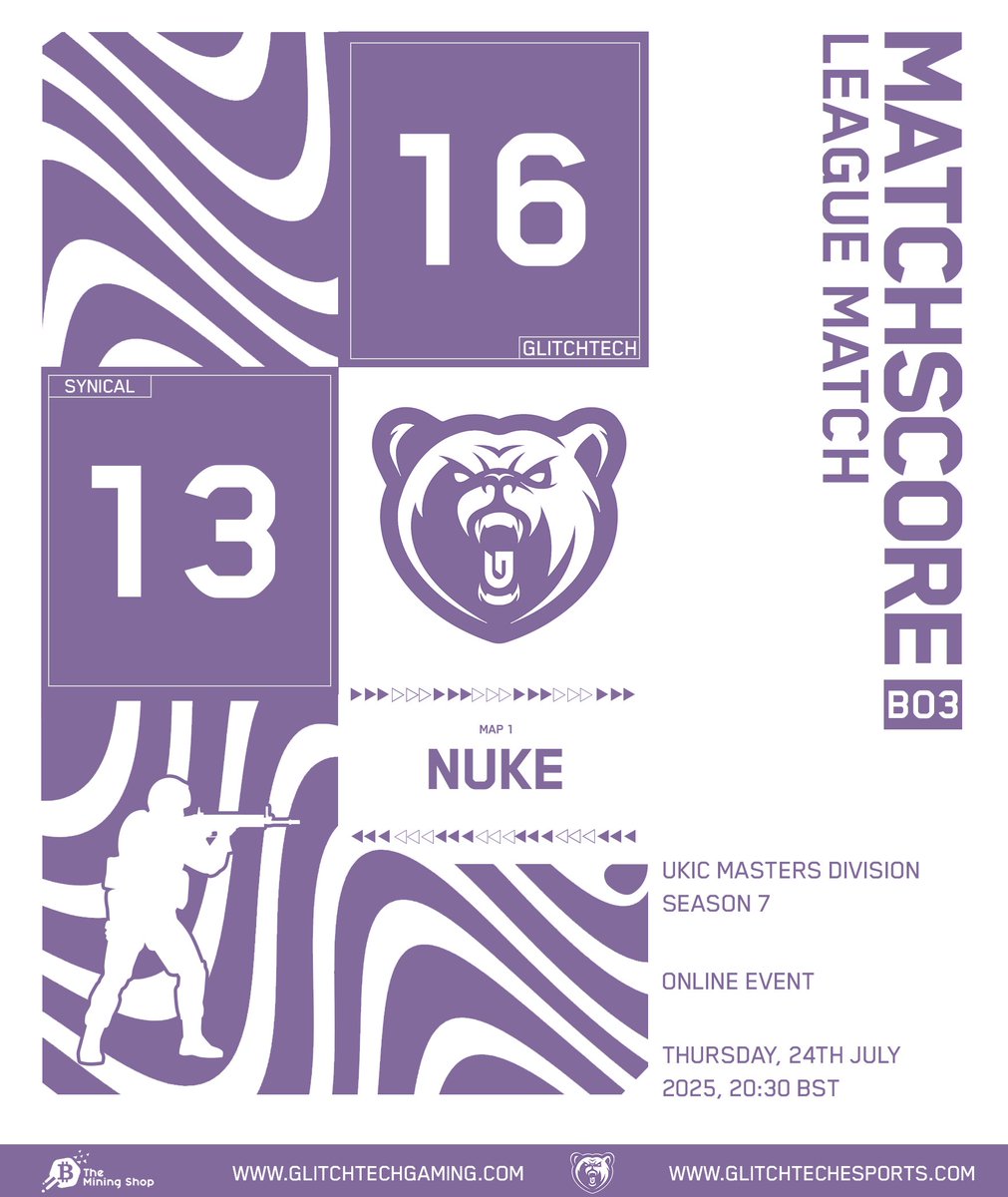 We win on Map 1✅

Nuke✅
Inferno❓
Overpass❓

Up next is Inferno, can we close this out in 2?

📺twitch.tv/ukicircuit