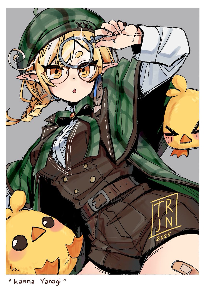 Tiarajin13's tweet image. Cute kanna and Kamogumis (｡&amp;gt;ㅅ&amp;lt;｡)
#KannOfPaint