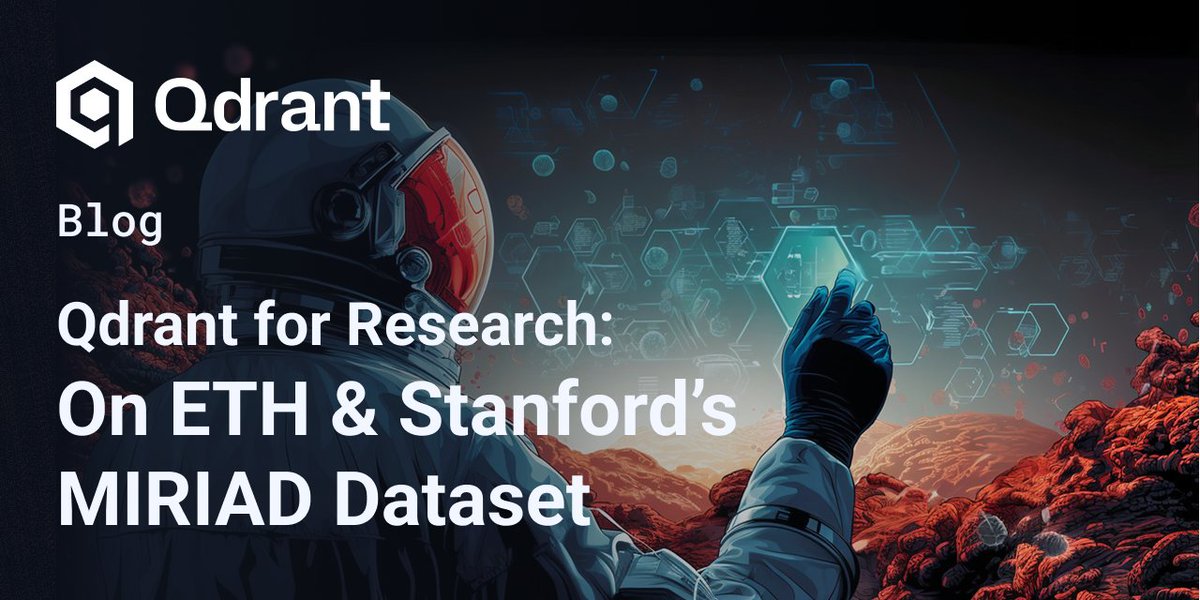qdrant_engine's tweet image. Researchers at @ETH_en and @Stanford released an open dataset of 5.8M+ long-form medical QA pairs, each grounded in peer-reviewed literature and designed for RAG. ๐
The pipeline:
โช๏ธ Source: 900K+ full-text medical papers (S2ORC)
โช๏ธ QA generation via GPT-3.5 with a three-stageโฆ
