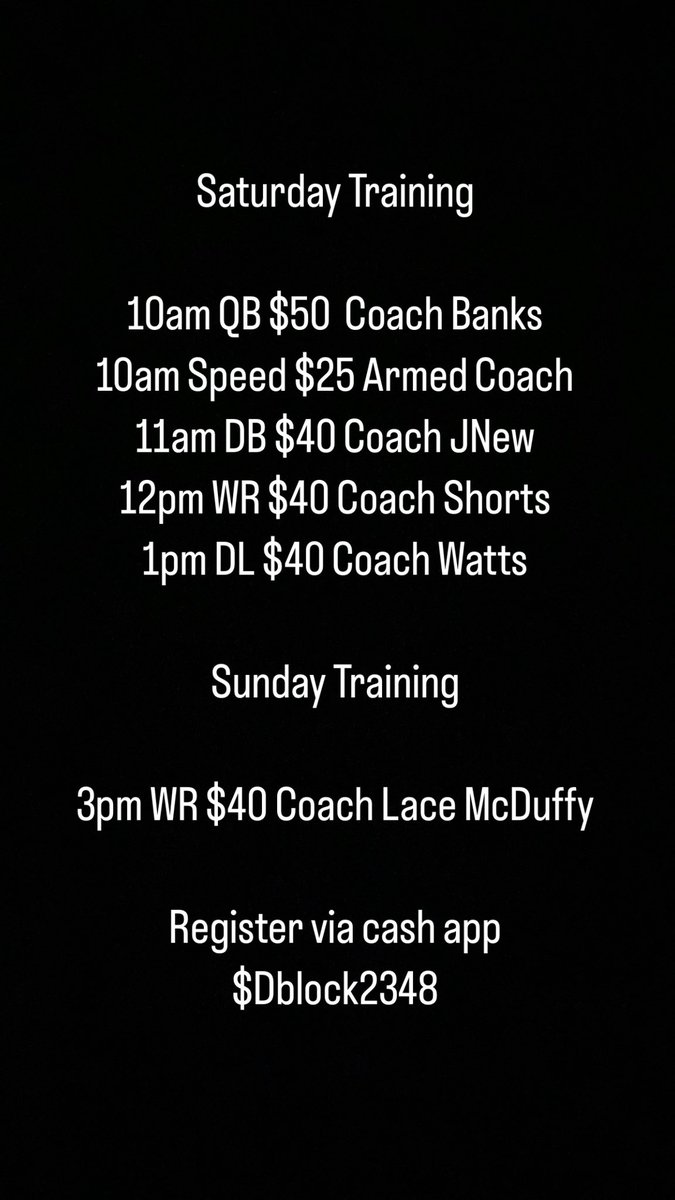 Ima be at Armed Sports Sunday 3pm LETS WORK