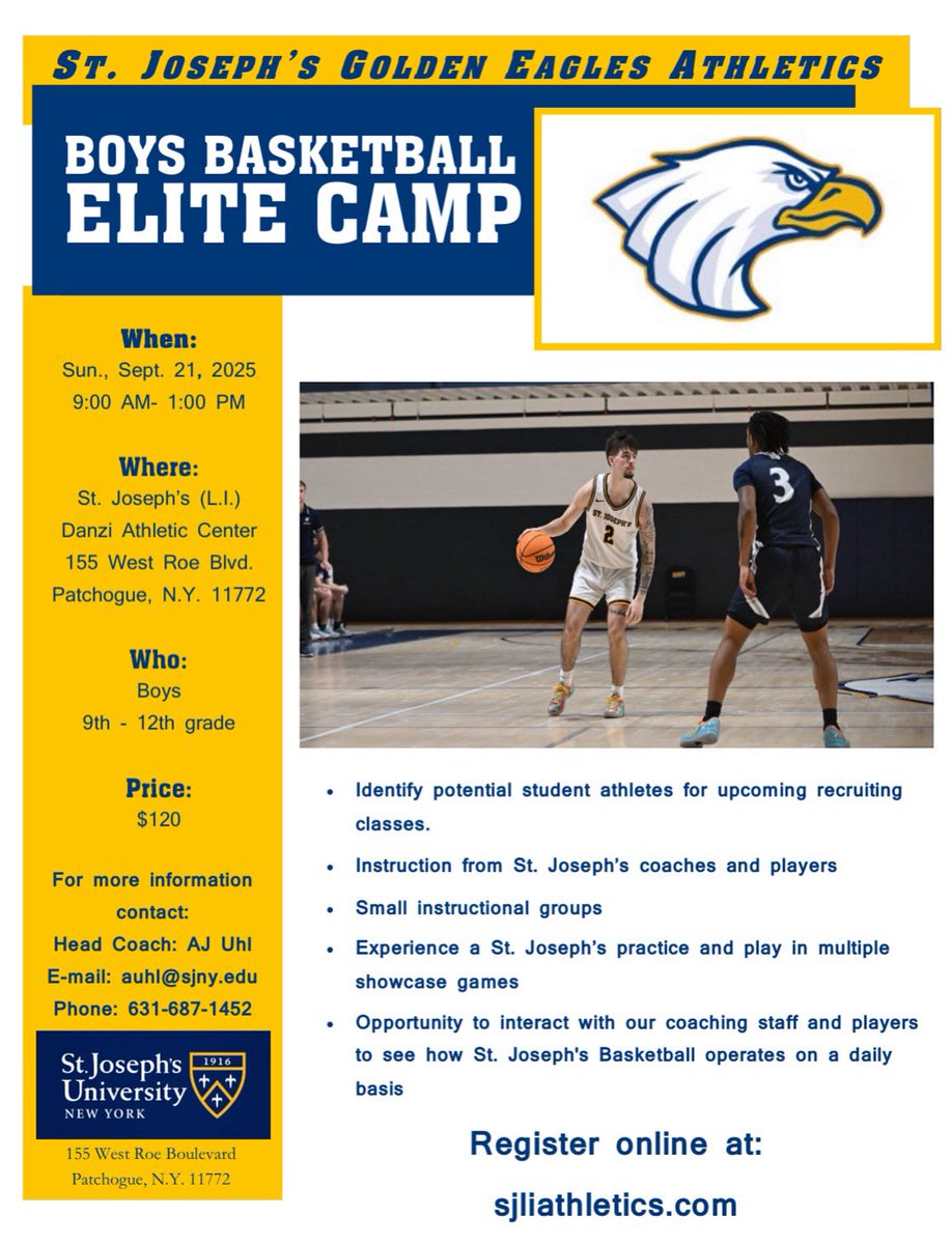 Registration is OFFICIALLY OPEN for our 2025 Elite Camp

Come join us for a great day of basketball and competing

Link below to register⏬

go.active.com/?c=active&e=sn…