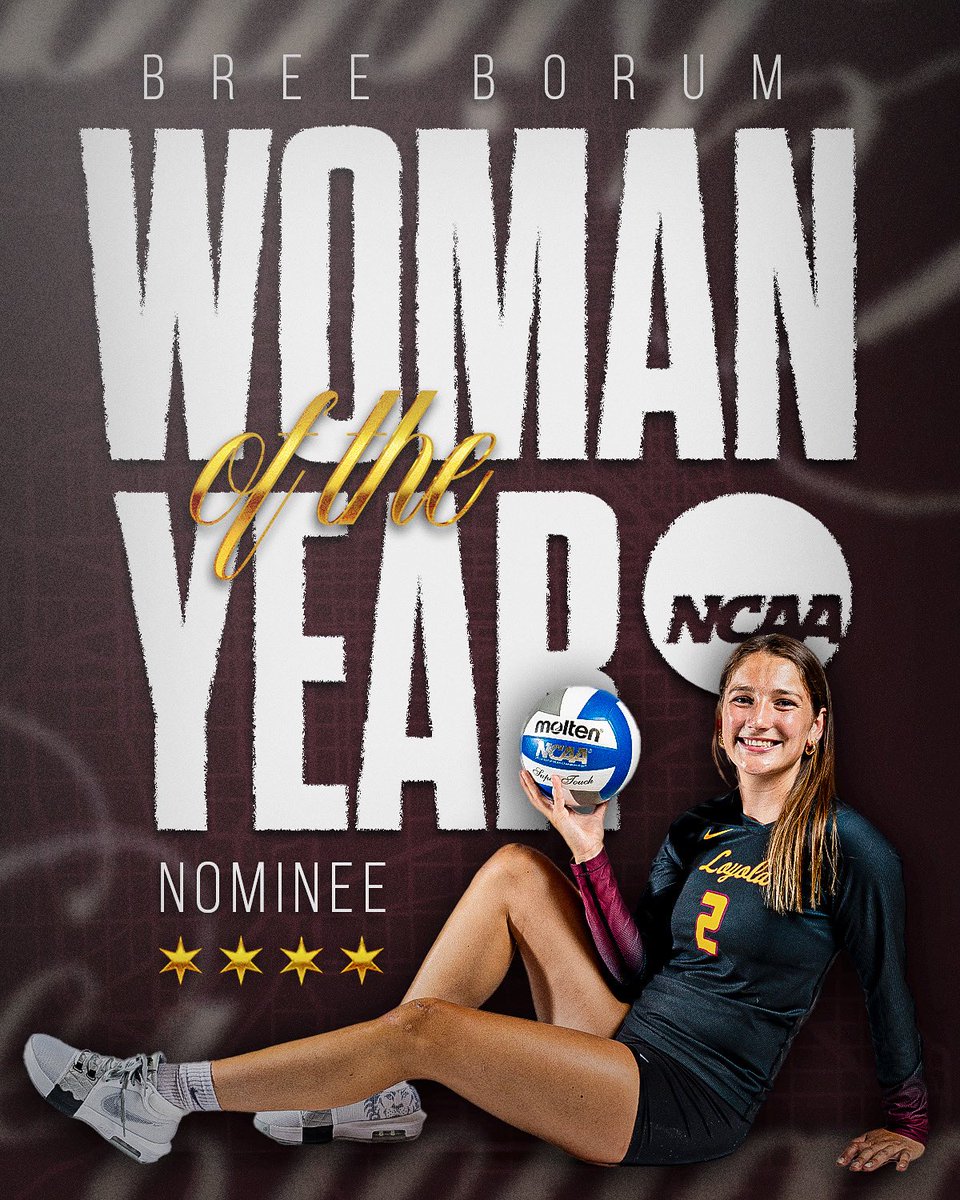 One of one ☝️ 

Congrats on your <a href="/NCAA/">NCAA</a> Woman of the Year nomination, Bree‼️