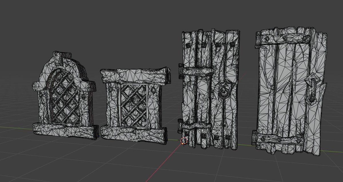elJosby's tweet image. Between using decimate and removing the backfaces that will never be seen apart from optimizing Nanite a bit it gives me quite a bit of texture space and makes UV mapping easier. When I import it into the engine, I'll see if it causes any lighting issues. I’ll let you know !!