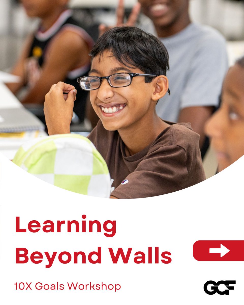 GCFoundation10X's tweet image. Last week we welcomed our second group from Learning Beyond Walls Summer Camp. It’s a space where students with learning differences are free to dream big and set real goals.
We’re proud to help equip them with the tools to succeed. 🩵