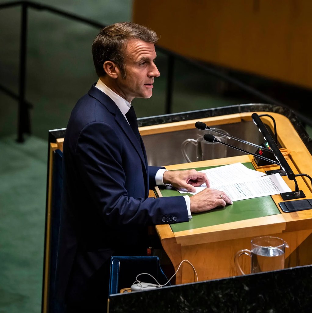 Puntlandmirror's tweet image. President Emmanuel Macron announced late Thursday that #France would recognize #Palestine as a state in pursuit of what he called the historical French commitment “to a just and durable peace in the Middle East.”
In a statement on X that followed months of hints and hesitations…