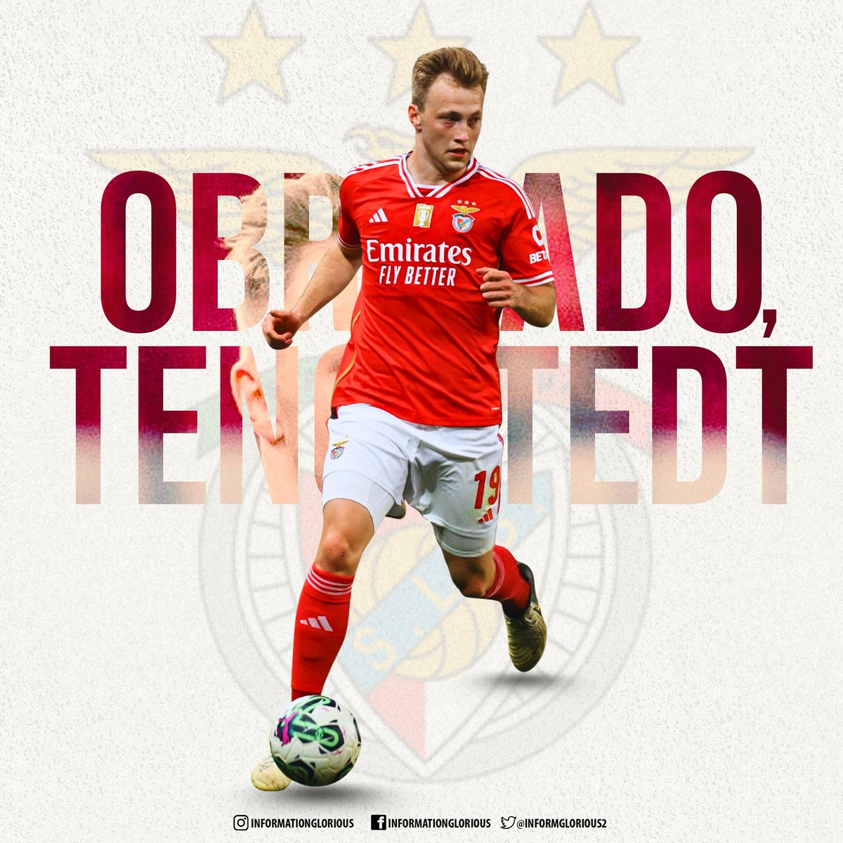 InformGlorious2's tweet image. Casper Tengstedt ao serviço do SL Benfica
2 épocas
35 jogos
4 golos
6 assistências
1370 minutos
1 Campeonato Nacional
1 Supertaça
Obrigado, Tengstedt!