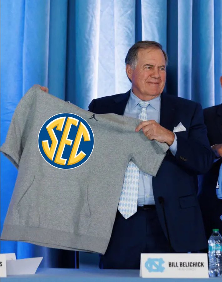 All_SECFB's tweet image. Will North Carolina be the next team to join the #SEC?